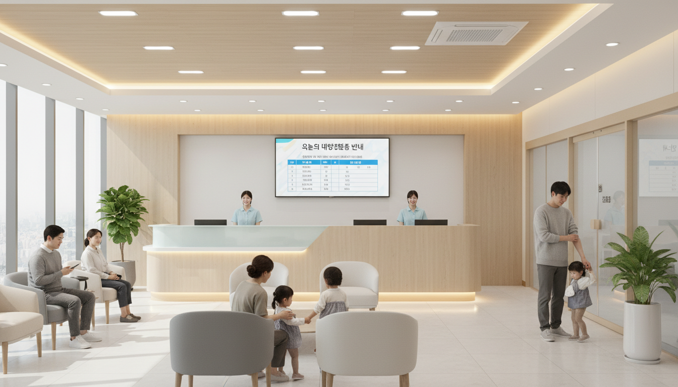 2026 인플루엔자 무료접종을 위해 의료기관을 찾은 사람들